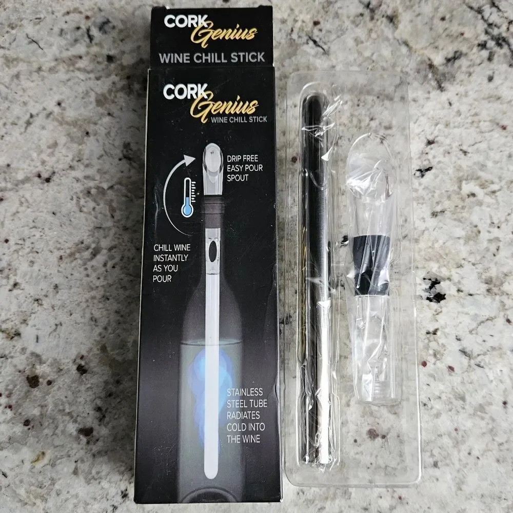 Cork Genius Wine Chill Stick